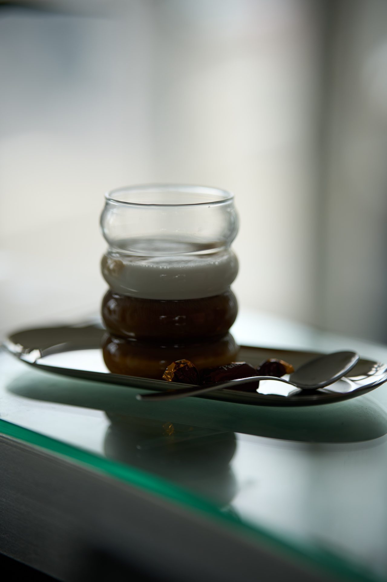 Kaffee-Detail im Salon